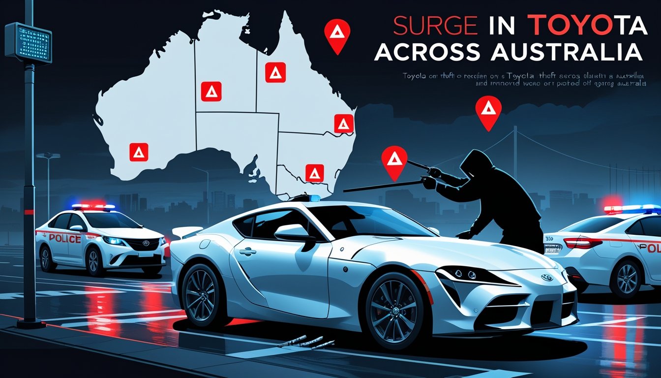 Surge in Toyota Thefts Across Australia
